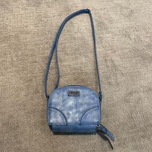 Cross body navy blue purse